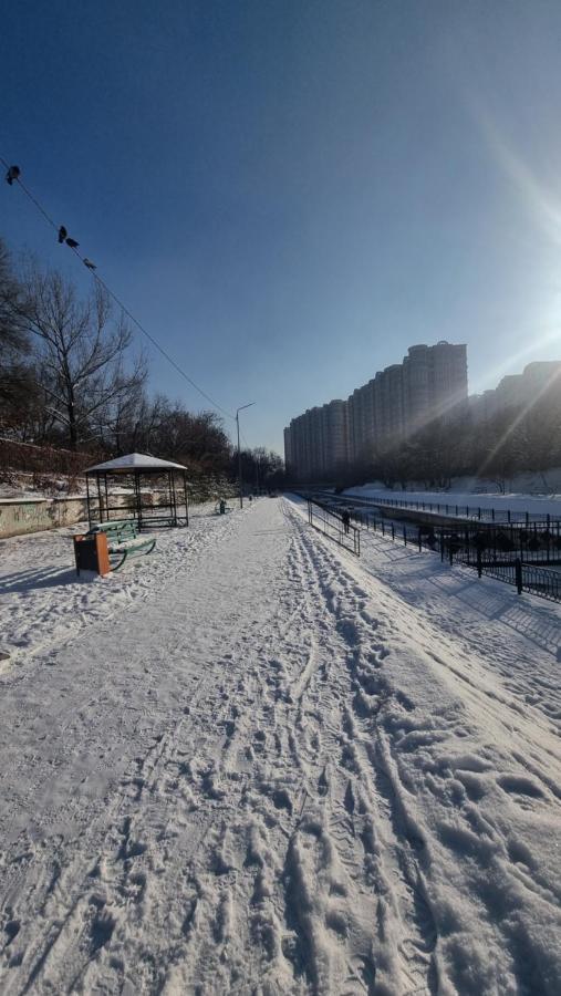 Apart Рядом С Mega Аlma-Ata Almaty Luaran gambar